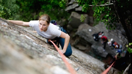 Female Climber